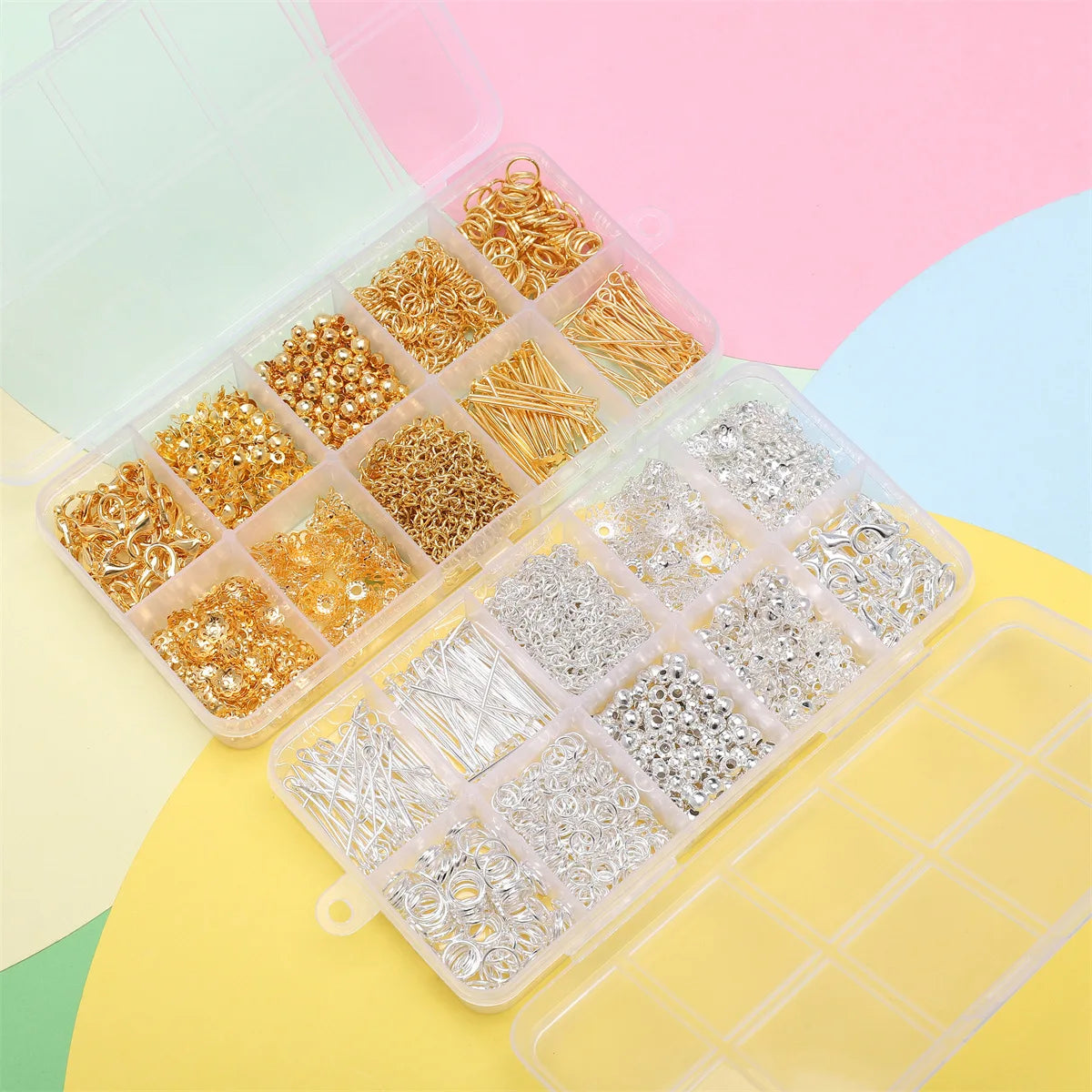 1Set/Bag Jewelry Making Starter Kit Earrings Necklace Findings DIY Beads Jewelry AccessoriesSuitable For Adults And Beginners