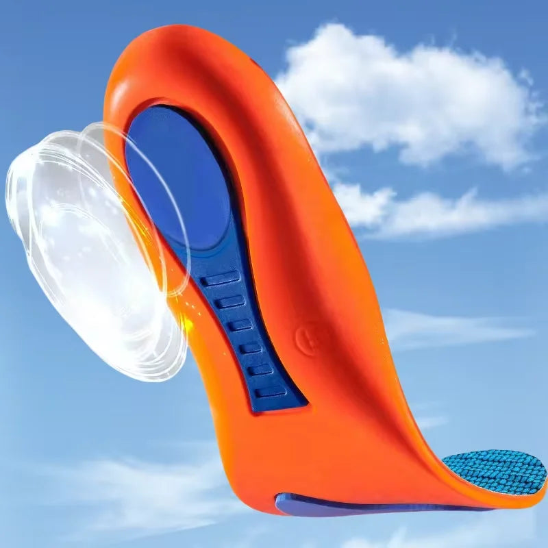 Orthopedic Sports Elasticity Insoles For Shoes Sole Unisex Technology Shock Absorption Breathable Running Insoles 2026 New