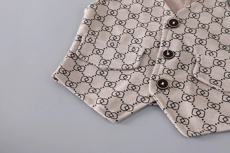 Toddler Boys Gentleman 3-Piece Formal Outfit Set
