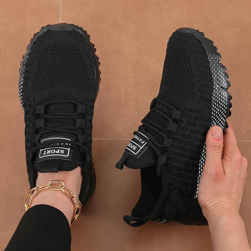 Women's Sports Shoes Summer Fashion Breathable Mesh Trendy Shoes Multifunctional Lightweight Running Sneakers Zapatos De Mujer