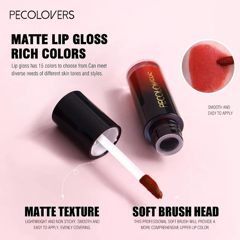 Single Green Lip Gloss, Lipstick, Green, High Color Rendering, Charming Lip Gloss, Lip Cosmetics Lipgloss