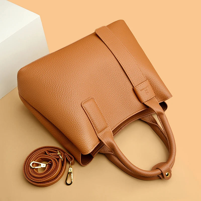 Women's Saffiano Business Tote Bag