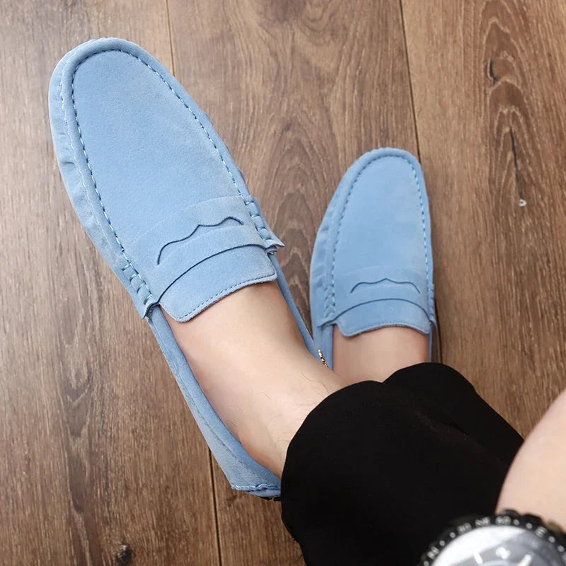 Shoes Men Casual Shoes Fashion Men Shoes Genuine Leather Men Loafers Moccasins Slip on Men Flats Male Driving Shoes