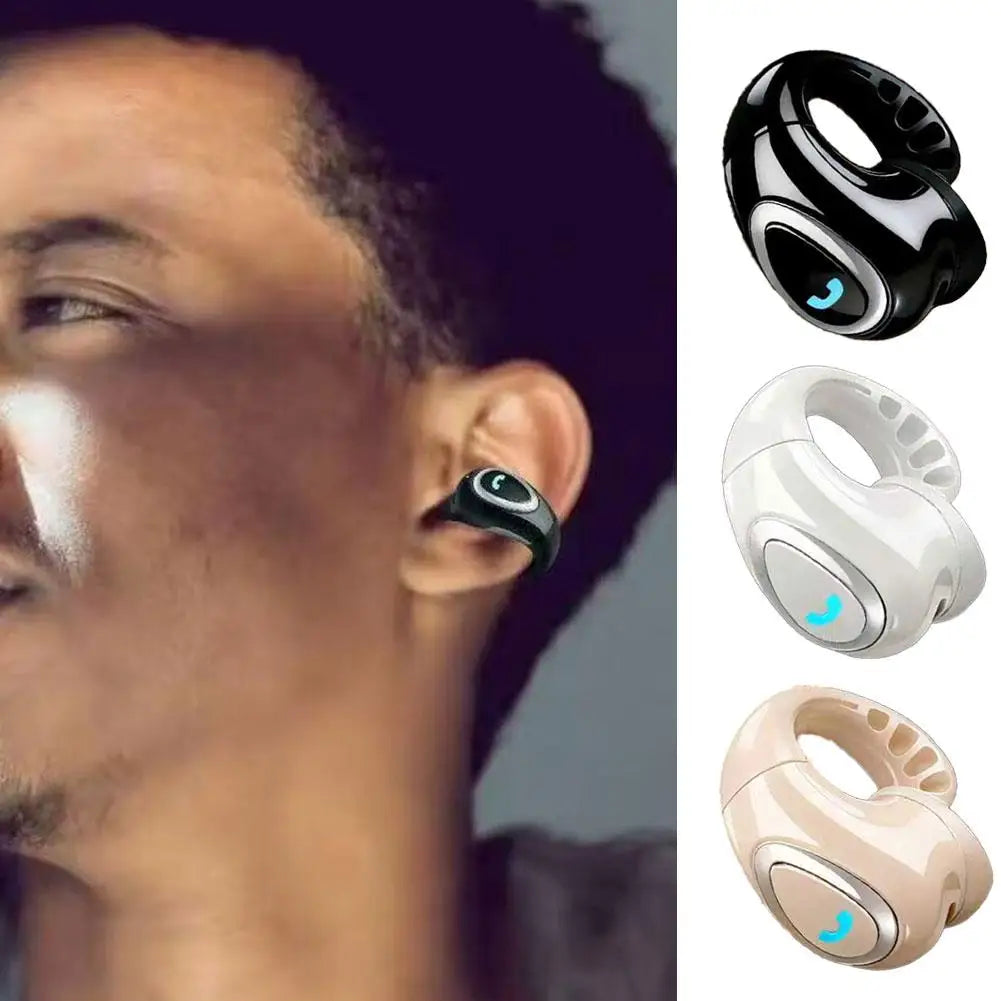 Bluetooth Wireless Ear-Clip Open-Ear Earphone | Air Conduction | HIFI Stereo | 3 Colors
