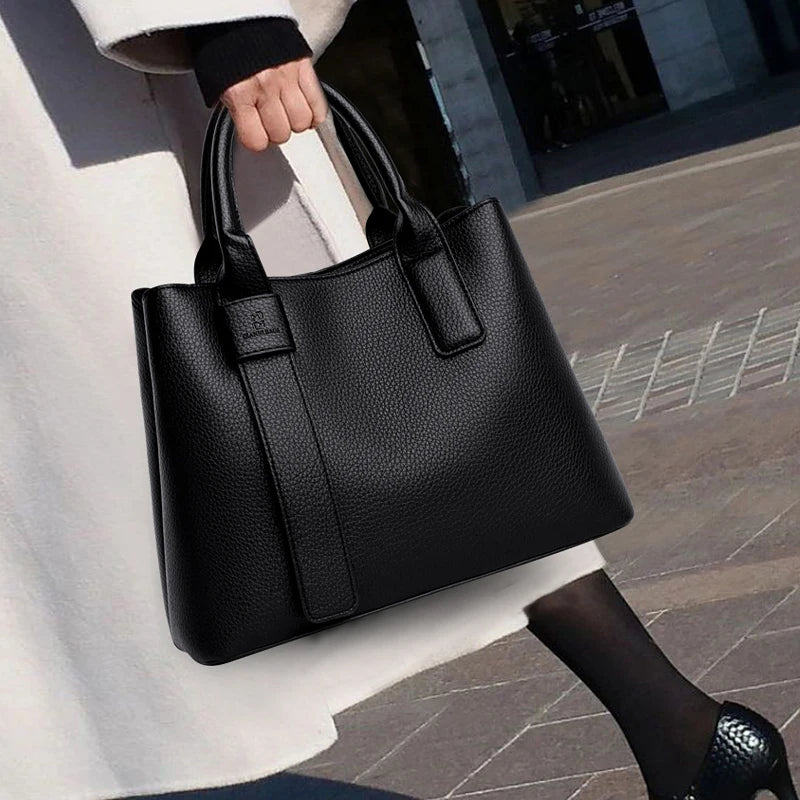 Women's Saffiano Business Tote Bag