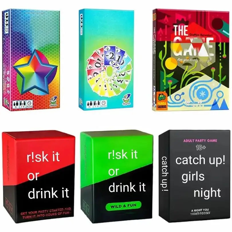 The Game Card Game Cooperative Strategy Interactive Fun Family Game Challenges Intelligence cooperation Fun Group Game for Adult