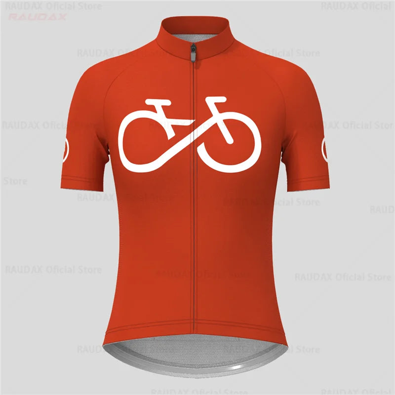 Women's Short Sleeve Cycling Jersey – Full Zip MTB Road Bike Shirt in 17 Colors, Sizes XS–4XL
