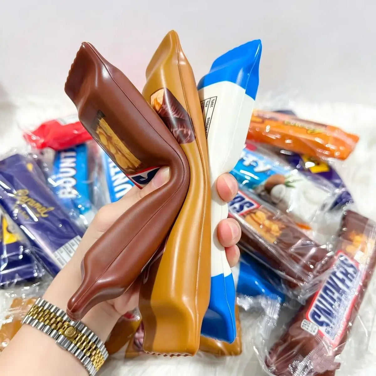 Chocolate & Butter Stick Squishy Toys