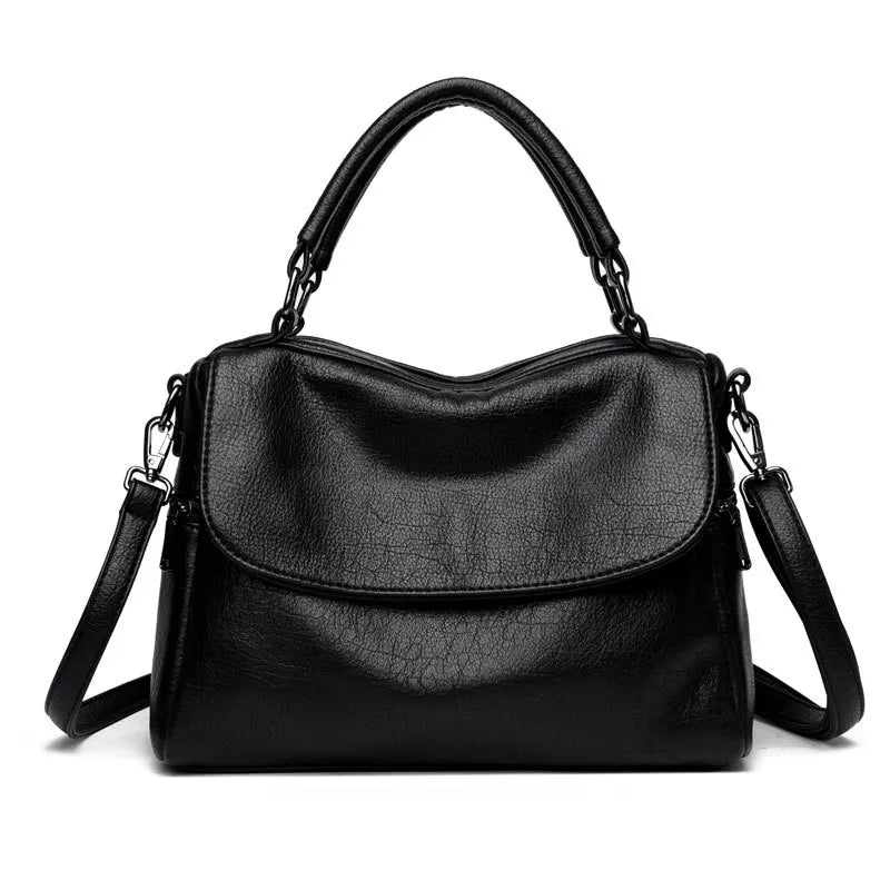 Women's Large Capacity Boston Bucket Bag