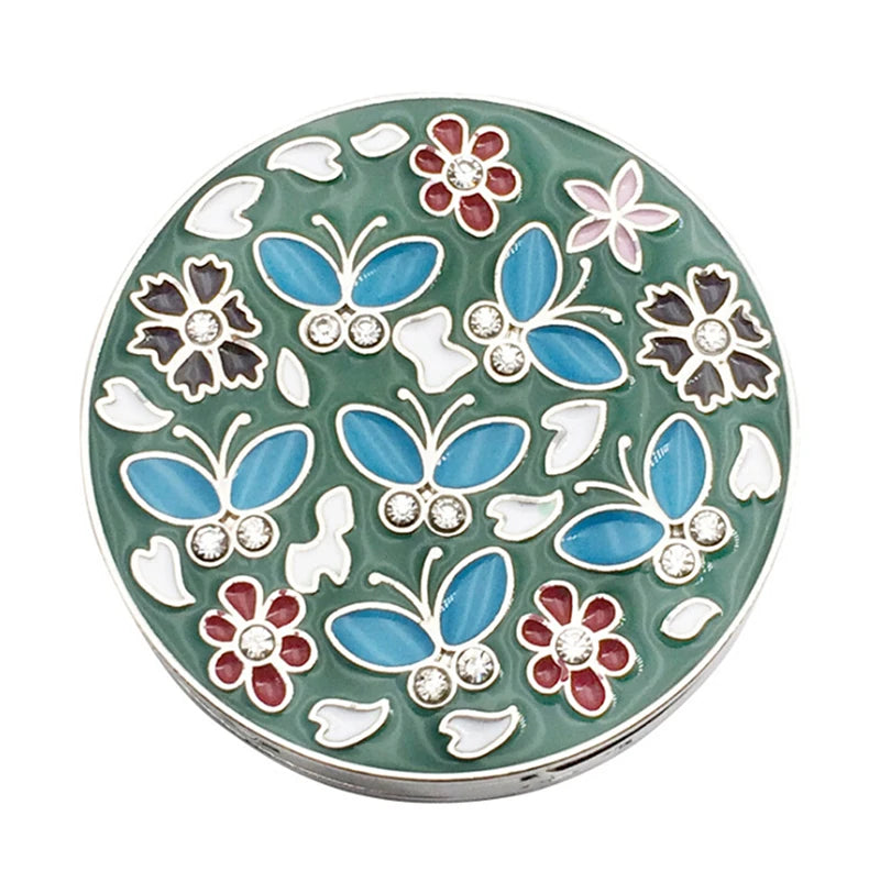 Flower Shape Folding Purse Hanger & Table Bag Hook