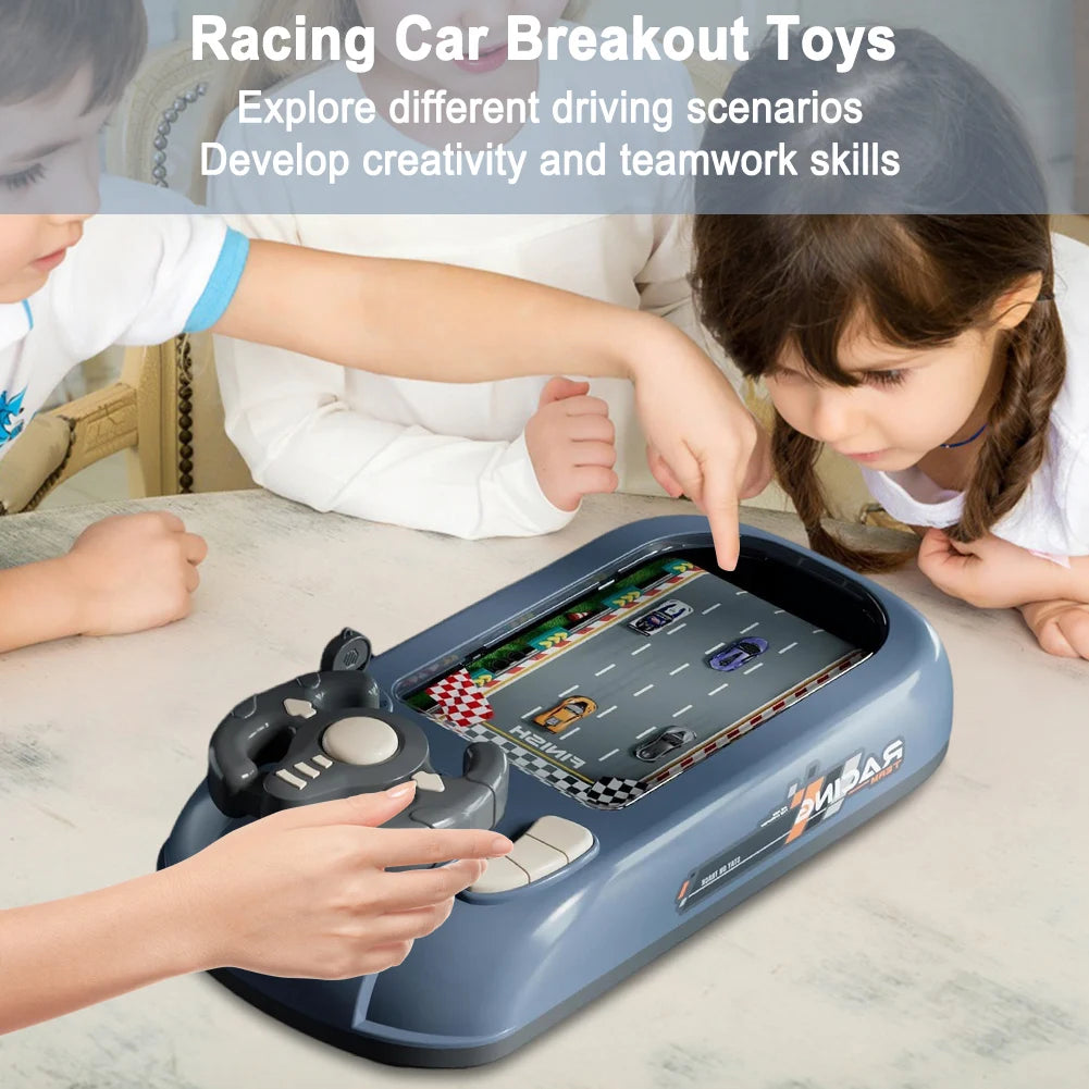Toddler Racing Car Steering Wheel Toys Musical Electronic Adventure Game Simulated Driving Interactive Toy Gift for Kids Baby