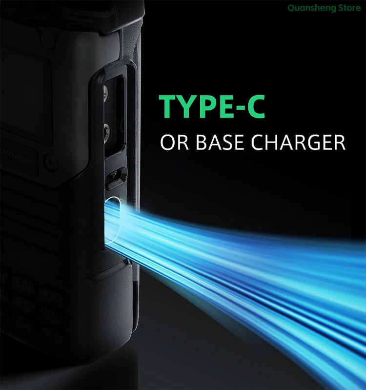 Quansheng UV K5 8 Walkie Talkie Am Fm Communication Two Way Radio Receiver Ham Amateur Long Range Wireless Set Transceiver
