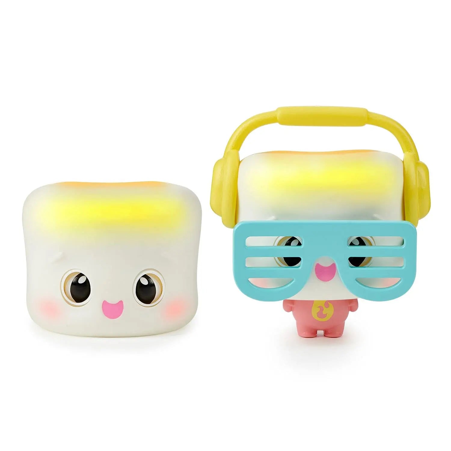 My Squishy Little Dumplings Interactive Doll Marshmallow Golden Cute Dumpling with Sound and Light Electronic Interactive Toys