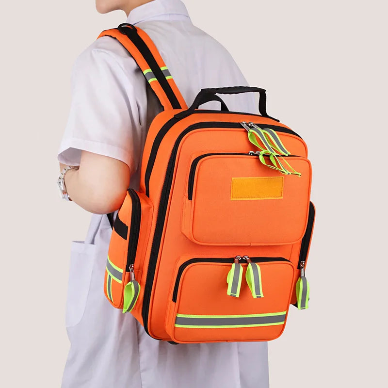Emergency Rescue First Aid Kits Large Capacity Sorted Storage Backpacks Outdoor Camping Survival Kits Medical Kits