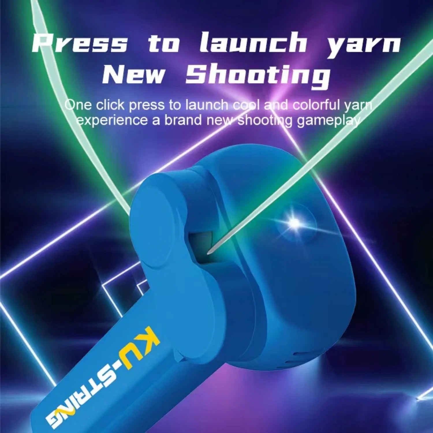 Loop Lasso Glow-in-the-Dark Party Light Toy | USB Rechargeable | 90-Min Glow | Stress Relief