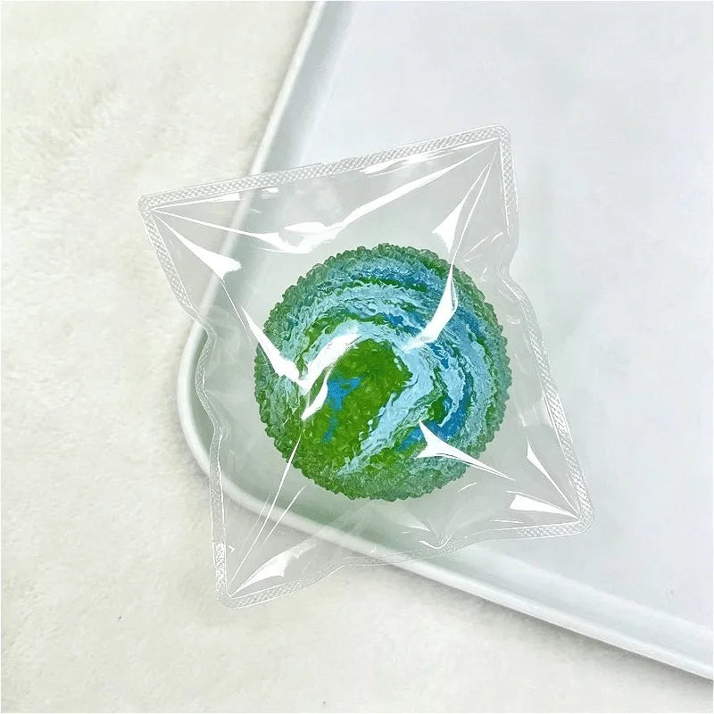 Needoh Planet Grass Ball | Textured Squishy Sensory Toy for Office, Classroom & Parties