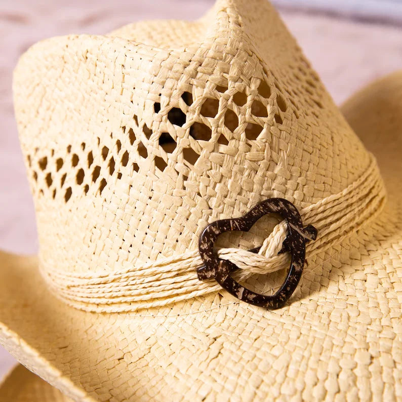 Cowgirl Hats for Women Straw Cowboy Hat Western Beach Sun Hat with Shapeable Brim for Coastal Cowgirl men hats