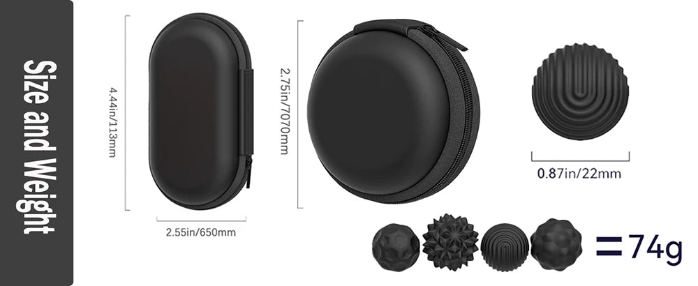 Magnetic Balls Fidget Sensory Toys Stress Relief for Adults Kids Fidget Textured Magnetic Balls with Silicone Shell Desk Toys