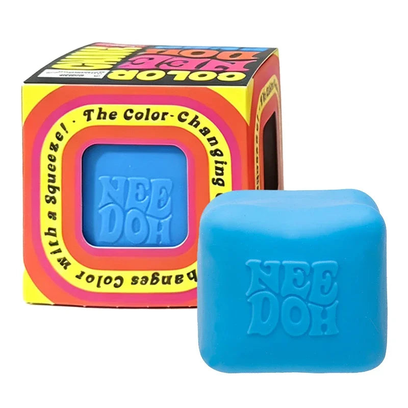 Color-Change Squishy Cube