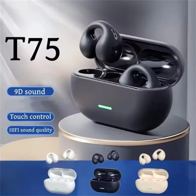 T75 TWS Wireless Earbuds - Bluetooth Sport Earphones