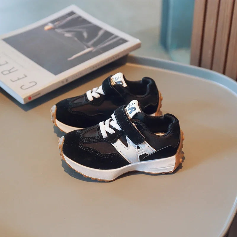 Kids' Unisex PU Leather Basketball Sports Sneakers