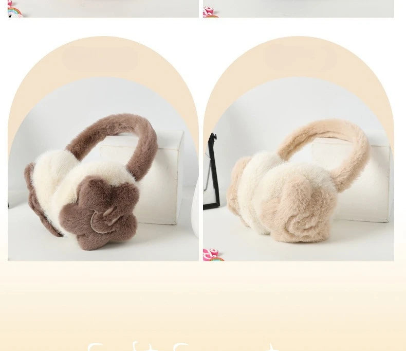 Kids' Plush Star Earmuffs