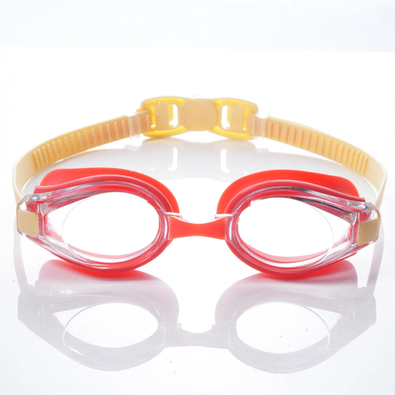 1PC Swimming Goggles, Professional Waterproof and Anti-fog Flat Light Diving, Toddler Goggles No Hair Pull