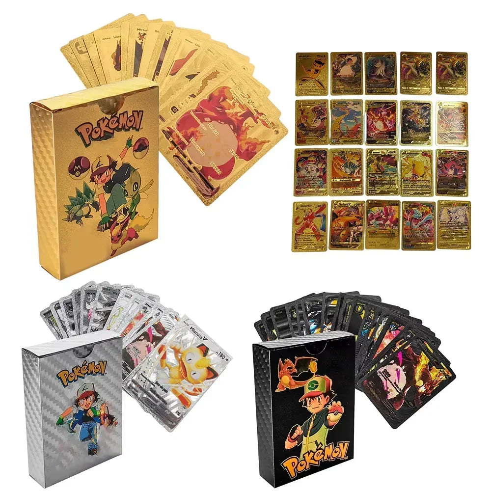 Foil Trading Cards, English & Spanish