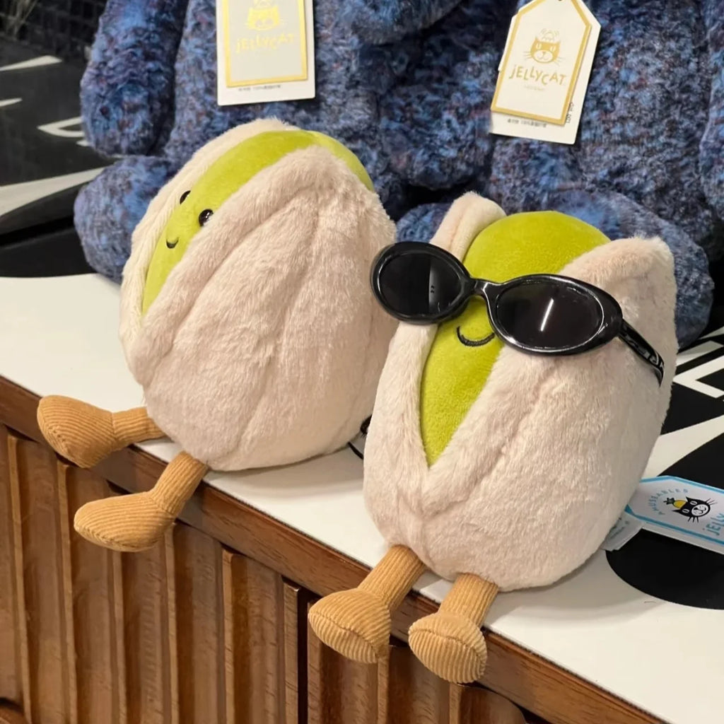 Jellycat-Style Pistachio Plush Doll | 12cm Cartoon Stuffed Toy — Kids Room Decor & Birthday Gift