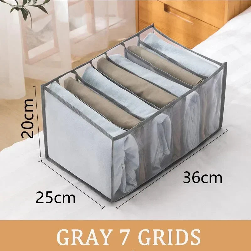 Underwear Storage Drawers Organizer Divider Jeans Organization Storage Box Closet Organizer Clothing Organization System Drawer