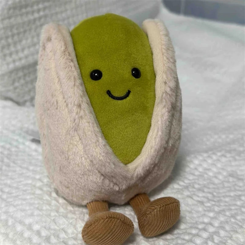 Jellycat-Style Pistachio Plush Doll | 12cm Cartoon Stuffed Toy — Kids Room Decor & Birthday Gift