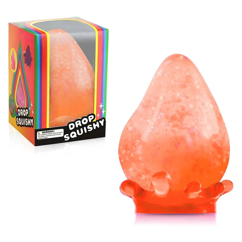 Dreamy Water Drop Squishy | Slow Rising Maltose Texture Stress Relief Toy