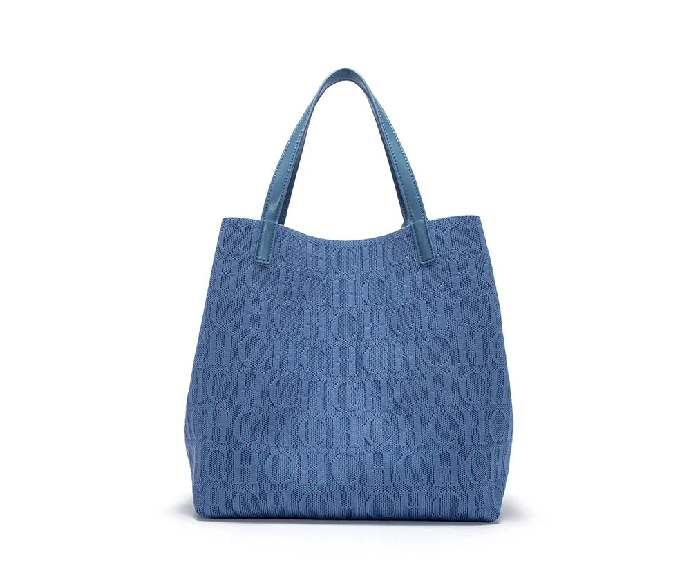 Women's Hand-Woven Cotton Tote Bag