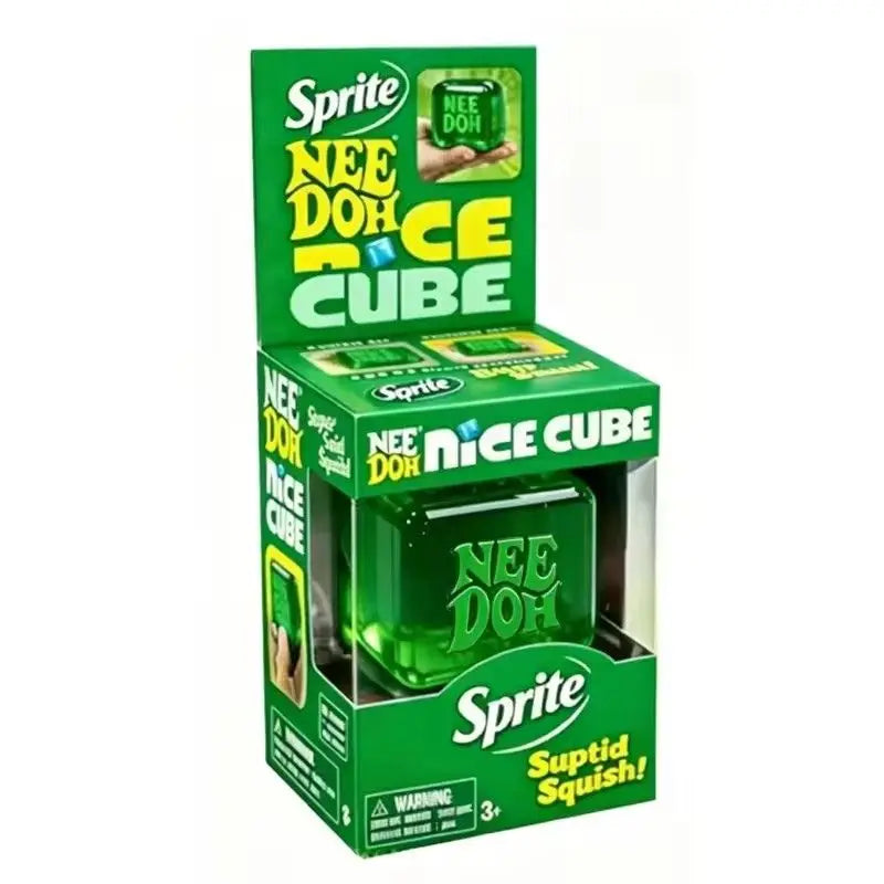 Needoh Nice Cube Sensory Stress Reliever | Fidget Tool for Anxiety & Focus — Kids & Adults