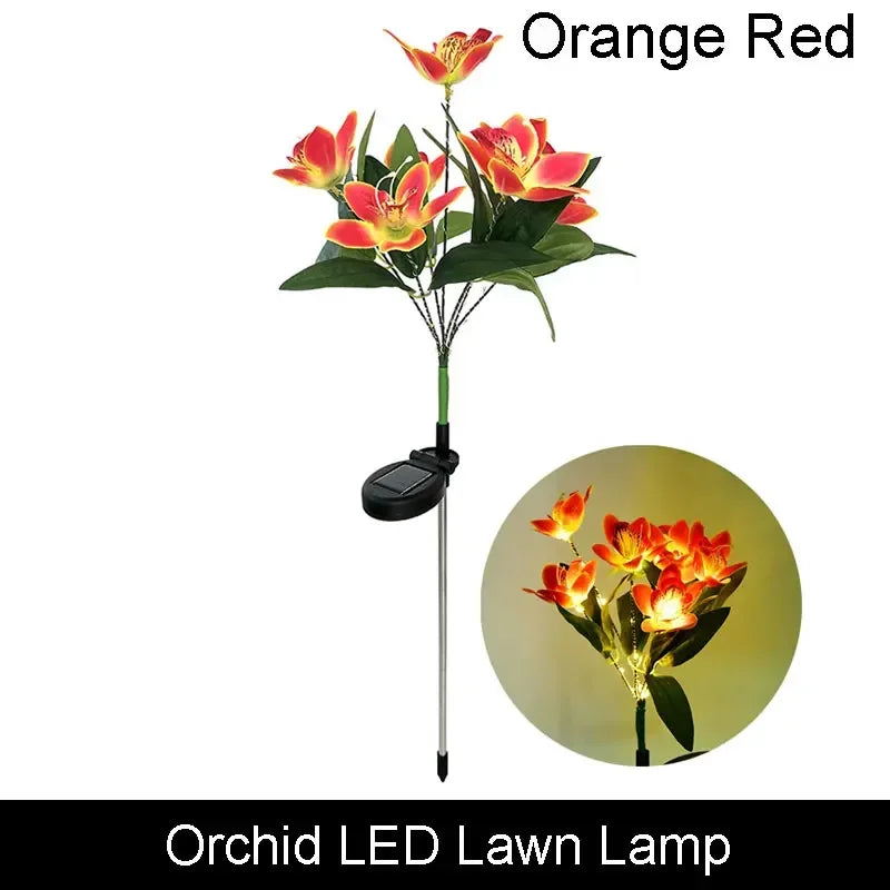 Solar Butterfly & Sunflower Lawn Lamp | Outdoor Garden Solar Light