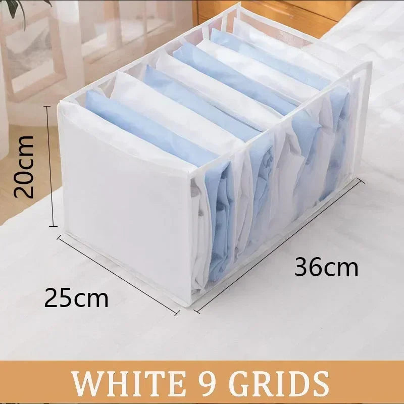 Underwear Storage Drawers Organizer Divider Jeans Organization Storage Box Closet Organizer Clothing Organization System Drawer