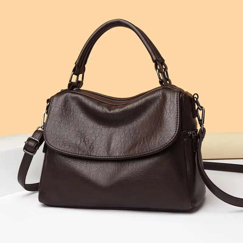 Women's Large Capacity Boston Bucket Bag