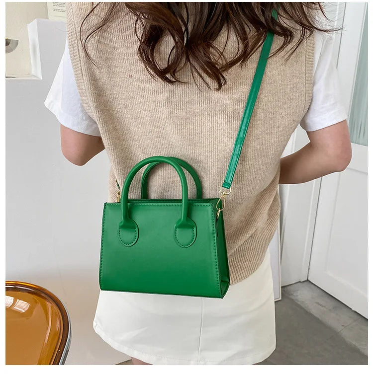Women's Sequined PU Satchel Crossbody Bag