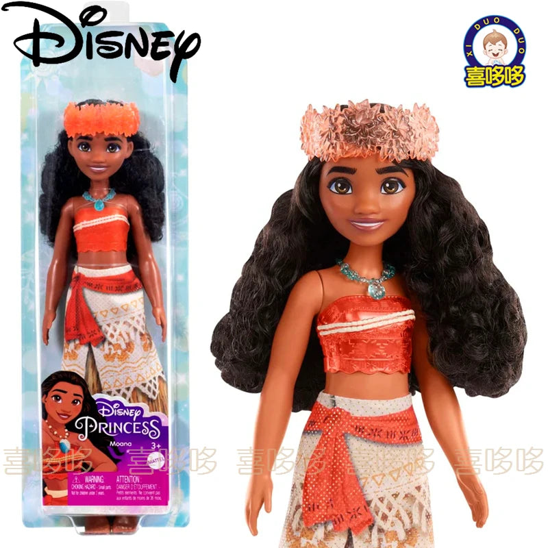 Disney Princess Posable Dolls | Snow White, Elsa, Cinderella, Belle, Rapunzel, Moana, Tiana & Ariel