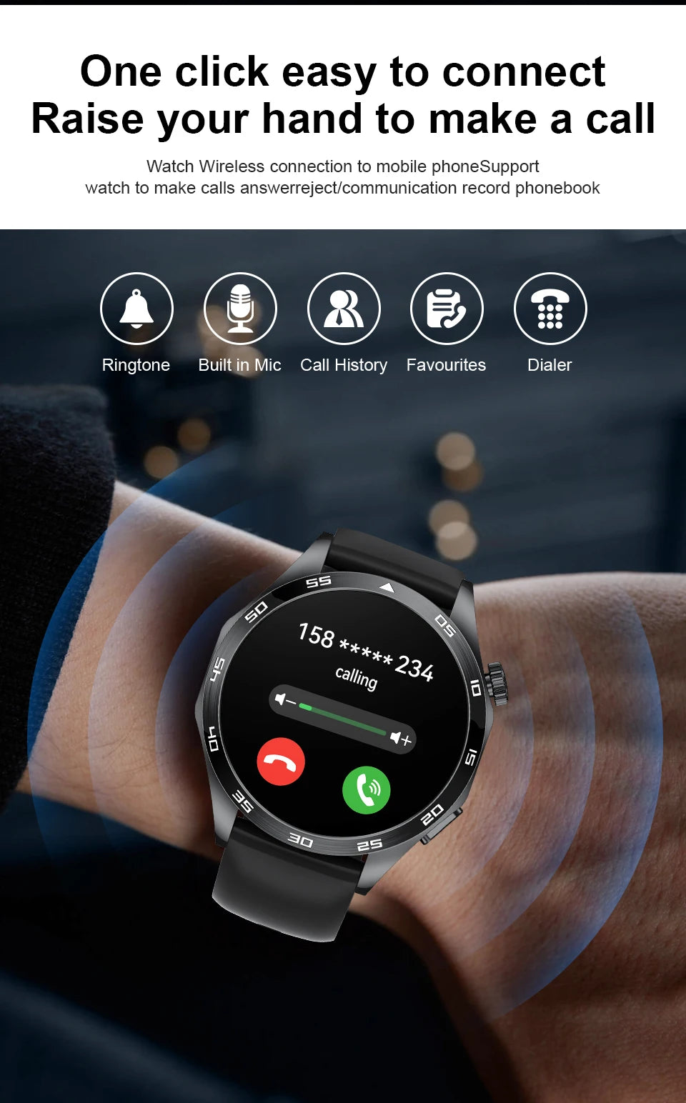 2026 Men New Smartwatch Bluetooth Call Waterproof Sports Fitness Smart Watches ECG Heart Rate Monitoring Health Smart Bracelets