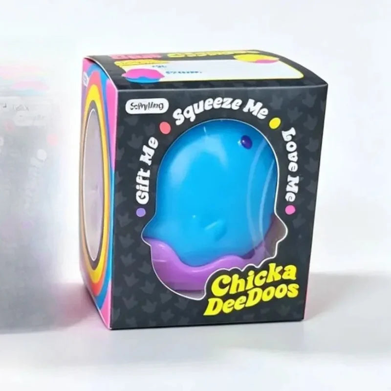 Chicka DeeDoos Squishy Blind Box Stress Relief Toy | Sensory Fidget Gift
