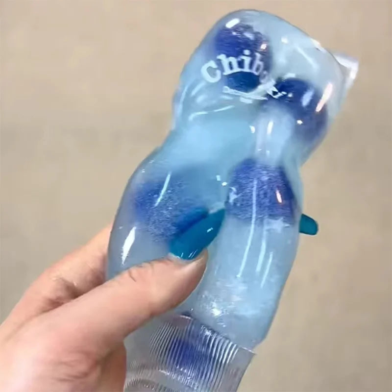 Slow Rising Squishy Stress Relief Toy | Fruit & Maltose Novelty Squeeze | Deformable Fidget | Single or 4-Pack