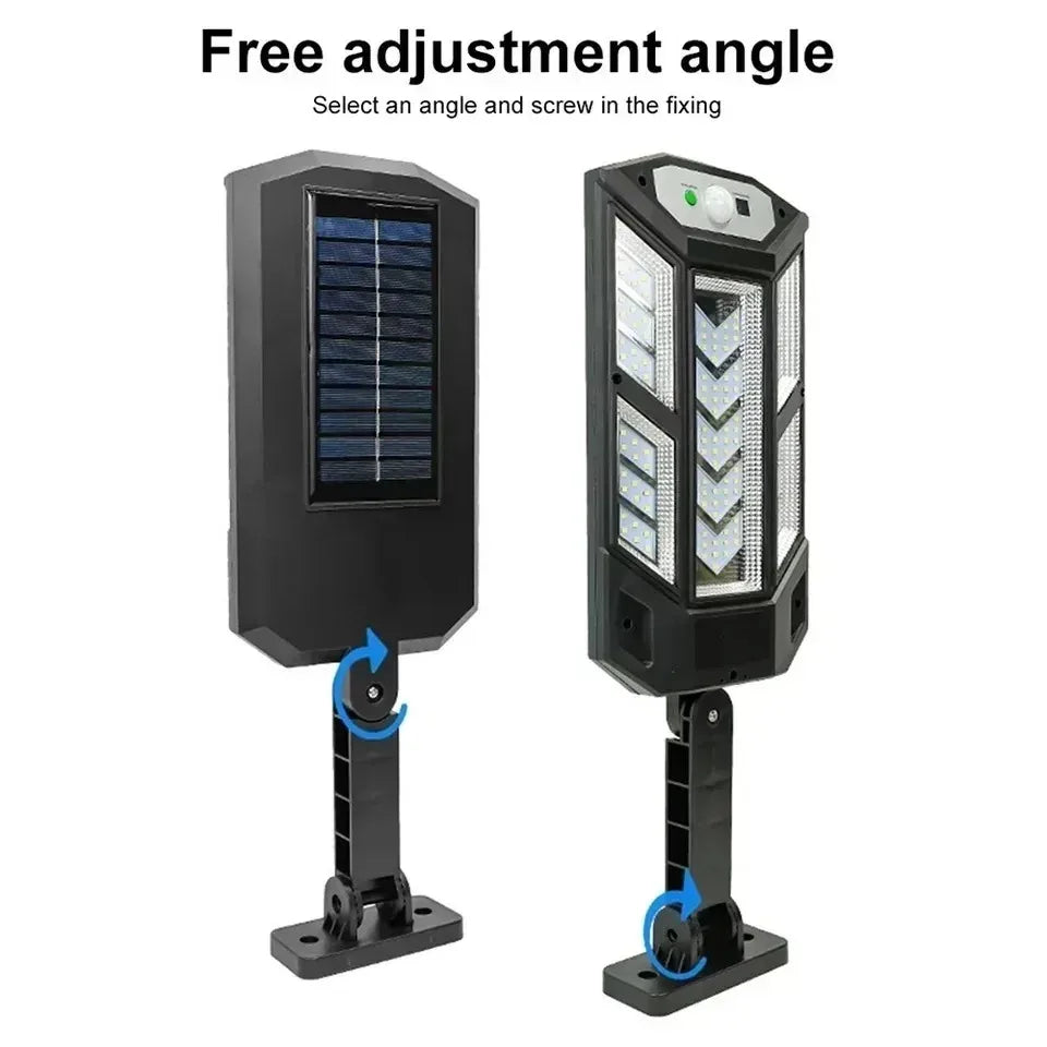 15000LM Solar Motion Sensor Wall Light | IP65 Waterproof Outdoor LED Lamp