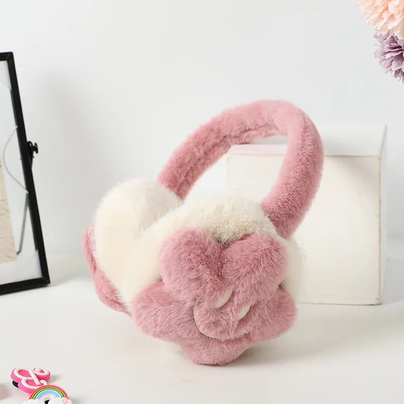 Kids' Plush Star Earmuffs