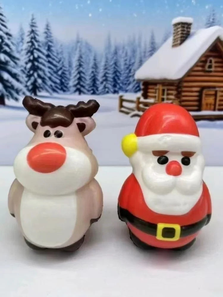Christmas Squishy Toys – 4-Piece Set