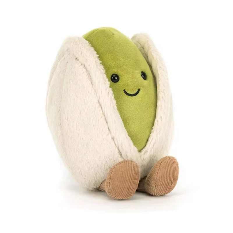 Jellycat-Style Pistachio Plush Doll | 12cm Cartoon Stuffed Toy — Kids Room Decor & Birthday Gift