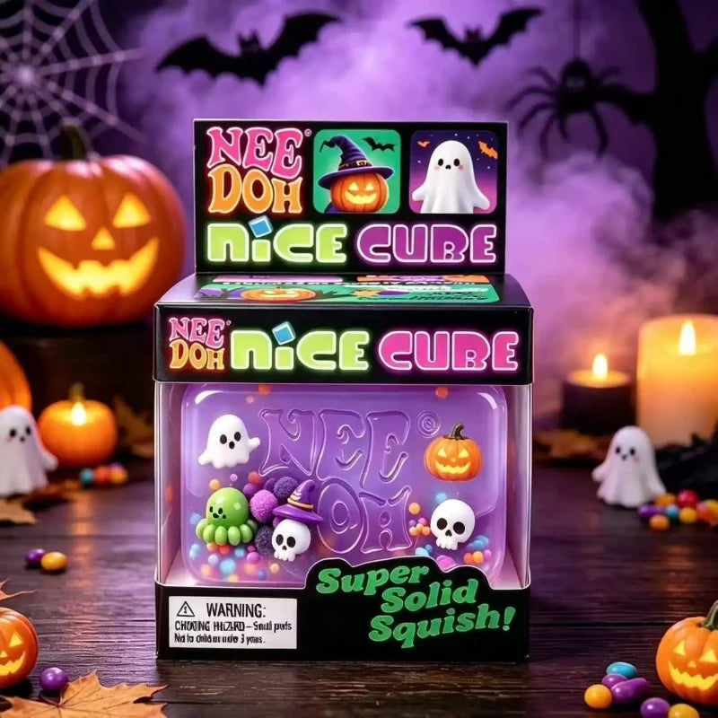 Halloween & Christmas Squishy Fidget Toys | Holiday Stress Relief Squeeze