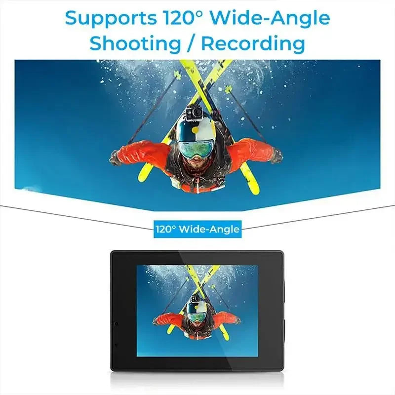1080P Underwater Waterproof Sports Dv Multifunctional Outdoor Riding Locomotive Sports Camera Sports Camera Diving Camera