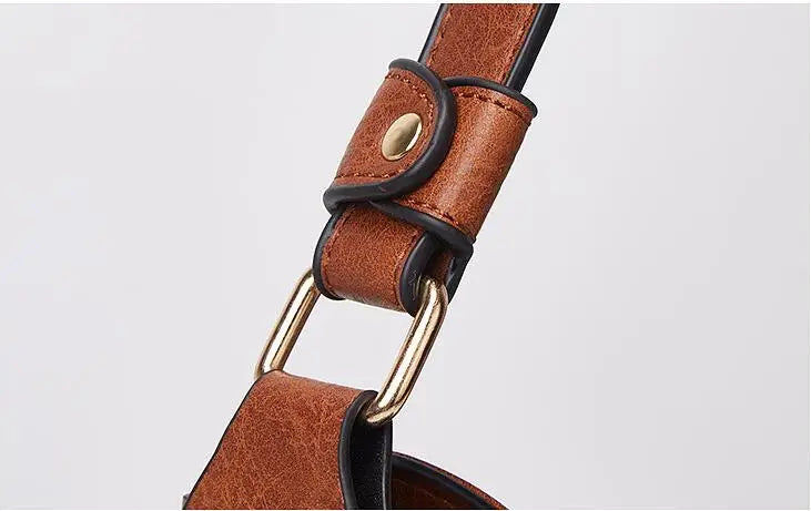 Women's Large Hobo Bucket Shoulder Bag