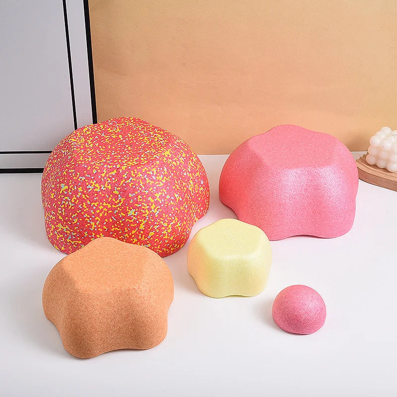 Kids Balance Stepping Stones 5-Piece Set | Foam Sensory Integration Sports Toy